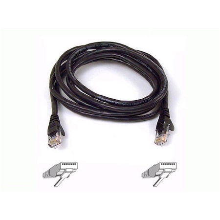 Belkin CAT6 patch cable RJ45M/RJ45M 4ft black A3L980-04-BLK-S